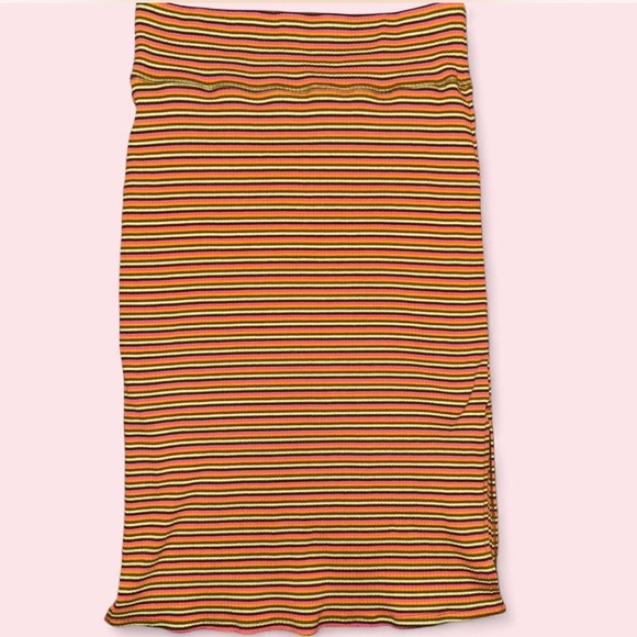 aerie Dresses & Skirts - Aerie Multicolor Striped Pencil Skirt